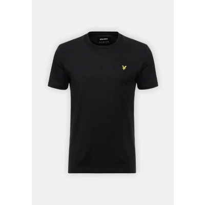 Image de Lyle &amp; Scott Plain Tshirt basique, Homme, Taille: Small, Jet black