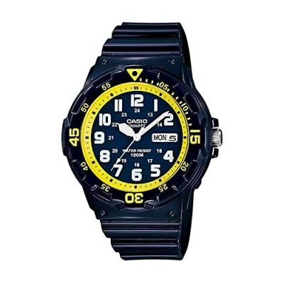 Image de Casio Hommes Analogique Numérique Automatique Montre avec Bracelet en Caoutchouc 4971850984191