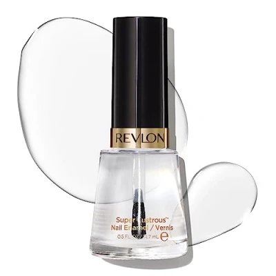Image de Revlon, VernisàOngles Résistant, Ne S&#039;Écaille Pas, Fini Brillant Glossy, en Blanc, 771 Clear, 15 Ml