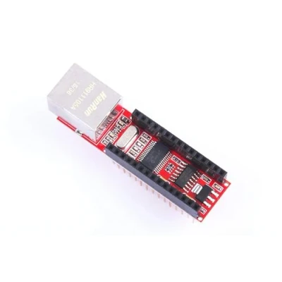 Image de ARCELI Blindage Ethernet ENC28J60 pour Module de Serveur Web RJ45 3.0 AD45 Arduino