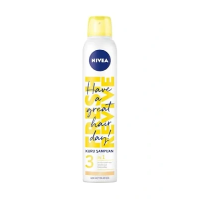 Image de NIVEA 3 En 1 sec shampoing pour blond et lumineux crayon, frais relancer, de 2 paquet (2 x 200 ml)