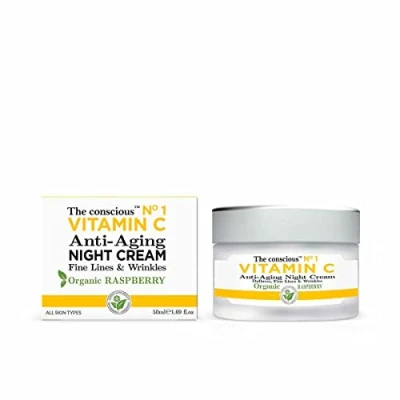 Image de The Conscious Vitamin C Anti aging Night Cream Organic Raspberry 50 Ml Mujer