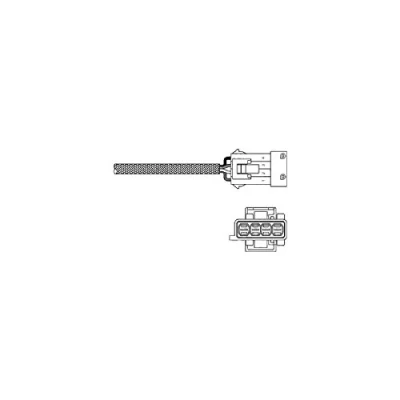 Image de DELPHI ES20307 12B1 Sonde lambda planaire, chauffé PEUGEOT: 307 CC, 206 3/5 portes, 308 II CITROËN: Xsara Picasso, C4 I portes
