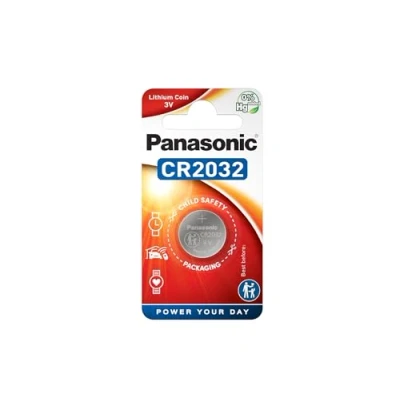 Image de Panasonic CR2032L/1BP Cell Power Pile au Lithium CR2032 220 mAh