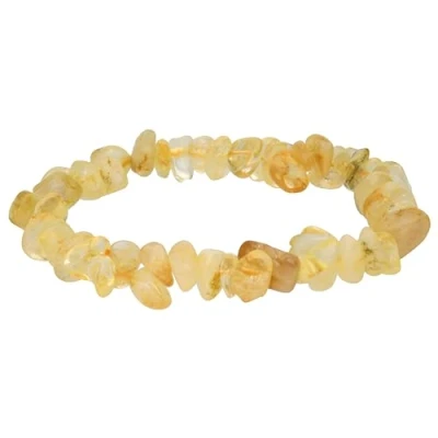 Image de Lebensquelle Plus Citrin Bracelet Fendu, 10 mm, Pierre, Pierre