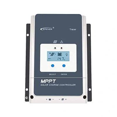 Image de EPEVER 50A MPPT Régulateur de Charge Solaire 12V/24V/36V/48V avec Écran LCD, Tension Circuit Ouvert Jusqu&#039;à 150V pour Scellé, GEL, Inondé et Utilisateur Tracer 5415AN