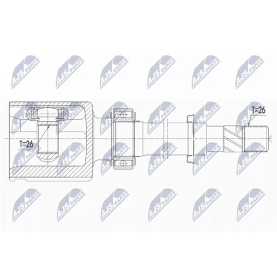 Image de Essieu moteur NTY NPW NS 075