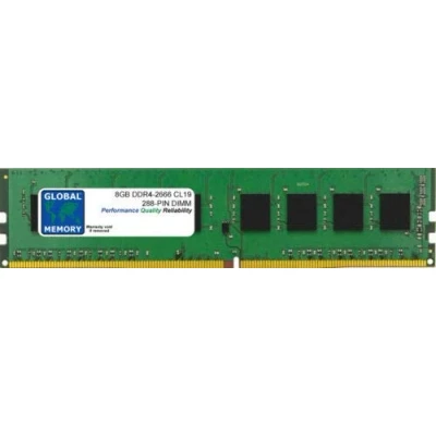 Image de 8Go DDR4 2666MHz PC4 21300 288 PIN DIMM MÉMOIRE RAM POUR ORDINATEURS DE BUREAU CARTES MERES