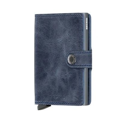 Image de Secrid Miniwallet Vintage Blue Gravure gratuite