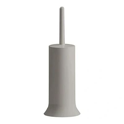 Image de Gedy G Peter Taupe Clair, Mesures et Poids : 41 x 14 cm 0,3 kg, Brosse WC Fabriqué en résines thermoplastiques, de Toilette Design R&amp;D, 2 Ans Garantie, Unique