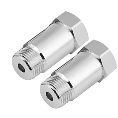 Image de 2 PCS 45mm M18 * 1.5 Adaptateur de Capteur D&#039;oxygène, Vérifier Moteur Éliminateur Lumière D&#039;oxygène Extender pour Systèmes d&#039;Échappement
