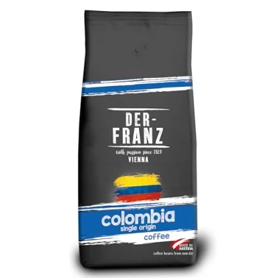 Image de Der Franz Café d&#039;origine de Colombie, en grains, 1000 g