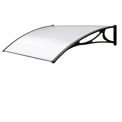 Image de Linea Garden Friend P1327004, Auvent ABS Profondeur 80 cm, Longueur 100 Noir