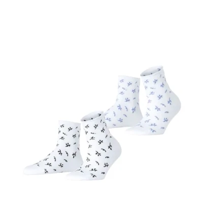 Image de Esprit TWIG 2PACK Chaussettes sortiment, Femme, Taille: 35 38, Sortiment