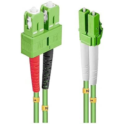 Image de Lindy 46320 câble InfiniBand et à fibres optiques 1 m 2x LC SC Vert Neuf