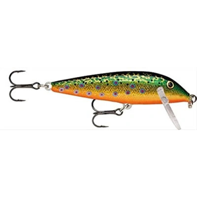 Image de Rapala Leurre de Pêche CountDown Matériel avec Construction Balsa d&#039;Eau Douce Profondeur Nage 1.5 2.4m Taille 7cm / 8g Fabriqué en Estonie Firetiger
