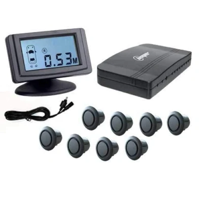Image de BEEPER Radar Avant &amp; Arrière 8 Capteurs avec Afficheur LCD Rallonge de Cbles