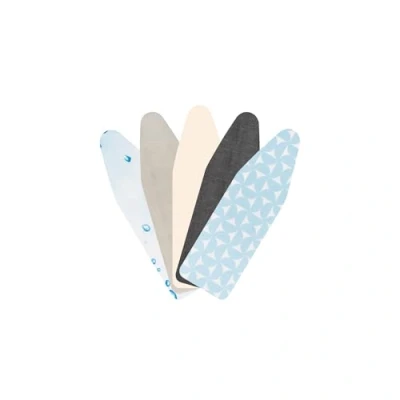 Image de Brabantia Housse pour Table à Repasser D 135 X 45 cm Coton, Mousse 4mm Zone ReposeFer Spring Bubbles