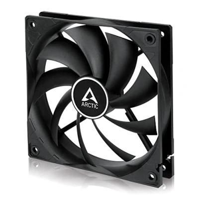 Image de ARCTIC F12 PWM 120 mm Case Fan Boitier PC Ventilateur 12 cm Noir 1 pièce(s) Neuf