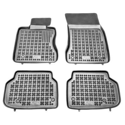 Image de REZAW PLAST 200707 Ensemble de tapis sol Caoutchouc avant noir