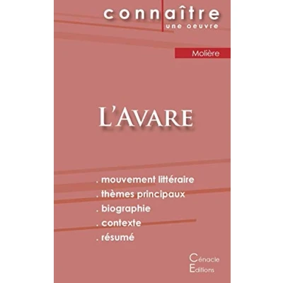 Image de Fiche de lecture L&#039;Avare Molière (Analyse littéraire référence et résumé complet)