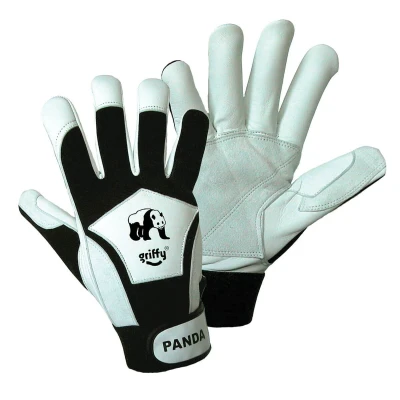 Image de L+D 1730 9 Gant de protection noir/blanc Cuir nappa chèvre 9, EN 388:2016