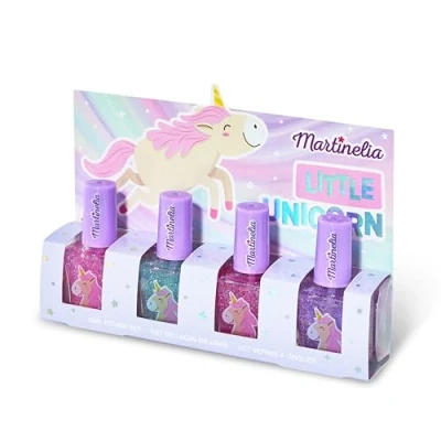 Image de Set manicure unicorno. Include 4 smalti glitter. Età: 3+