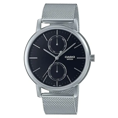 Image de Casio Unisex Montre silvercoloured, Taille: One Size, Silver coloured