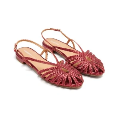 Image de Gioseppo Hingham Sandales, Femme, Taille: 37, Red Matière synthétique / textile