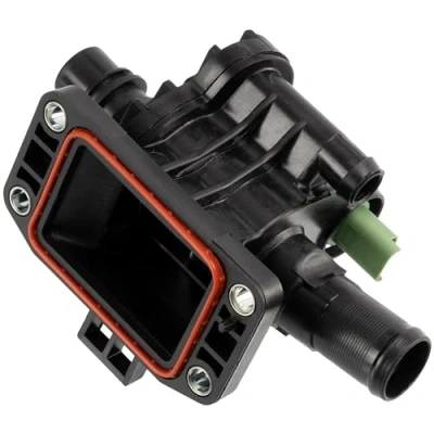 Image de AERZETIX: Boitier de Sortie Moteur Thermostat 82C Liquide Refroidissement Compatible avec OEM 1336.X2 C43011