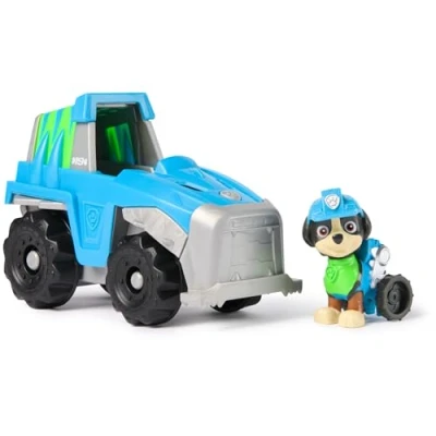 Image de Paw Patrol Pat Patrouille Véhicule Figurine Rex Voiture À Collectionner Jouet Plastique Recyclé Enfant 3 Ans Et +