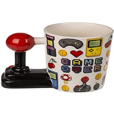 Image de Mug, Game Over avec Poignet de Manette, env. 12 x 9 cm