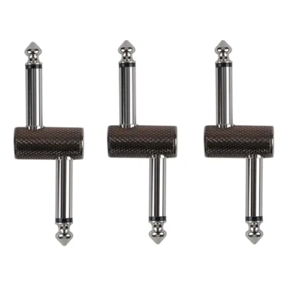 Image de rayzm Cliquez pour ouvrir le point de vue élargi Connecteurs Coupleur à pédale d&#039;Effet, 6.35mm d&#039;effet Coupleur, mâle Adaptateur pédalier guitare Au lieu câble patch
