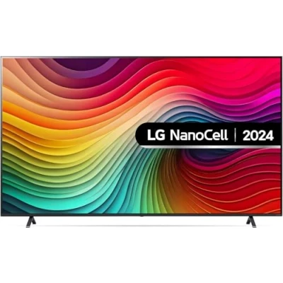 Image de LG Nanocell TV 2024 86NANO81 86 Pouces UHD Processeur α8 AI 4K, Bleu foncé
