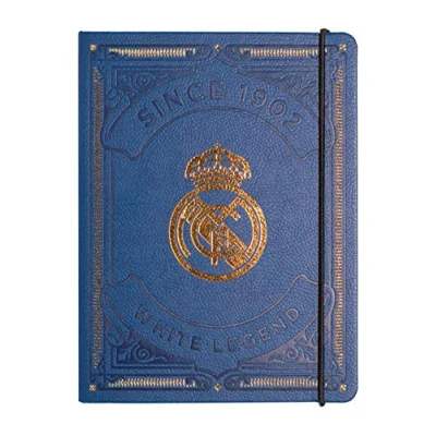 Image de Grupo Erik Bullet Journal Pointillé Real Madrid Notebook Imitation Cuir Agenda
