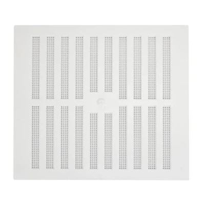 Image de MAP Hardware 909 02 Aérations réglables en plastique, blanc, 22,9 x cm