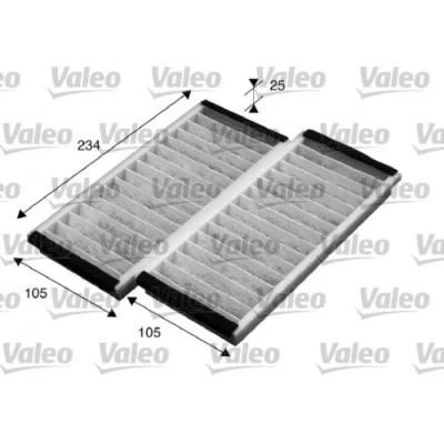 Image de VALEO CLIMFILTER COMFORT 715574 Filtre d&#039;habitacle à particules 234, 234 MAZDA: RX 8, MPV 2