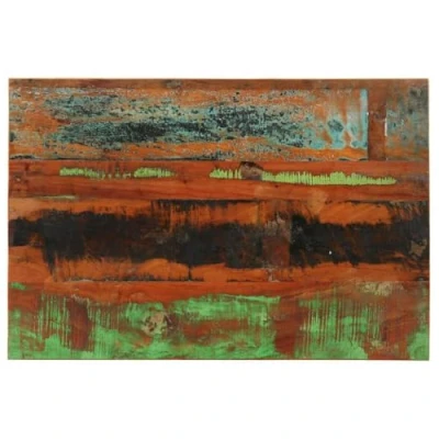 Image de vidaXL Dessus de Table Rectangulaire Remplacement Rechange Basse 60x90 cm 15 16 mm Bois Récupération