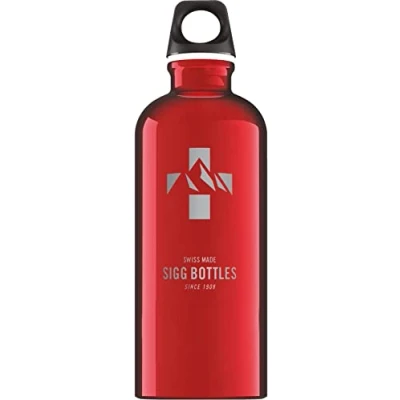 Image de SIGG Gourde Aluminium Traveller Certifiée Neutre En CO2 Convient Aux Boissons Gazeuses Étanche &amp; Légère Sans BPA 0,6L / 1L