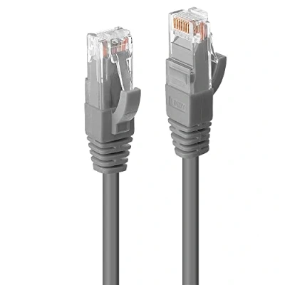 Image de Lindy Cat.6 UTP 1m câble de réseau Gris Cat6 U/UTP (UTP) Neuf
