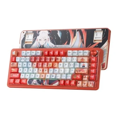 Image de Redragon K673 PRO SE 81 touches sans fil rvb 3 modes Anime mécanique prise échangeable à chaud