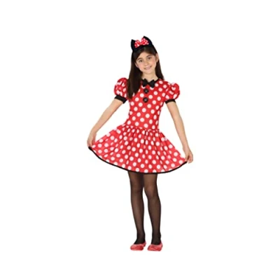Image de Déguisement de Souris ATOSA Fille Noir Multicolor A partir 3 ans