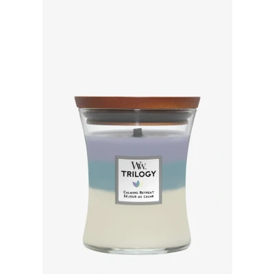 Image de WoodWick Scented Candle Medium Trilogy Calming Retreat 11 cm / ø 10