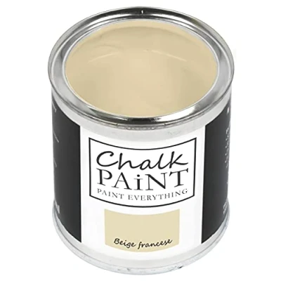 Image de Chalk Paint Everything® Beige Francese Sans poncer colore facilement tous les matériaux (750 ml) Produit professionnel