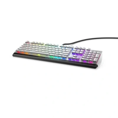 Image de Clavier de gaming mécanique RVB extra plat Alienware AW510K US INT (QWERTY), Lunar Light