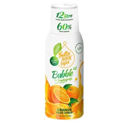 Image de Sirop pour Saturator Frutta Max Orange Light Stevia 500ml