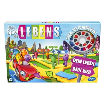 Image de Hasbro Gaming F0800100 Vie, Jeu de société pour Toute la Famille 2 à 4 Joueurs, Les Enfants partir 8 Ans, Comprend des Crayons colorés, Taille Unique, F0800100, Multicolore