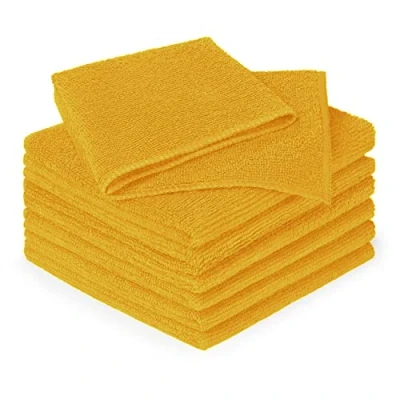 Image de Blumtal Cleaning Towel MF P2 Chiffon Microfibre (6 x Spicy Mustard Jaune)