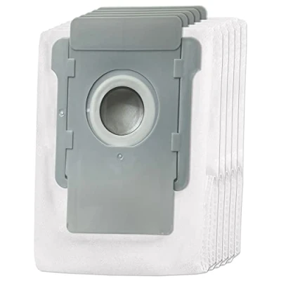 Image de PakTrade 5 Premium Sacs Aspirateur pour iRobot Roomba i3, i3+, i4, i4+, i6, i6+, i7, i7+, i8, i8+, j7, j7+, s9, s9+ Clean Base Robot Quantité : pièces Accessoires détachées