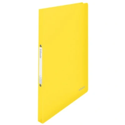 Image de Esselte Vivida 624036 Classeur à 2 anneaux Capacité 100 feuilles A4 Tranche 16 mm Jaune